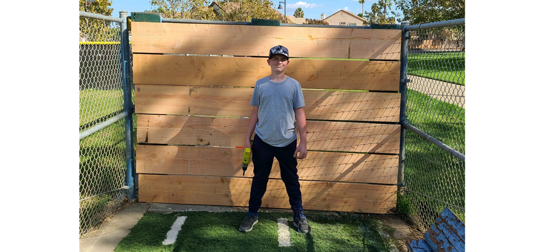 New bullpen backstop for 2023 season!